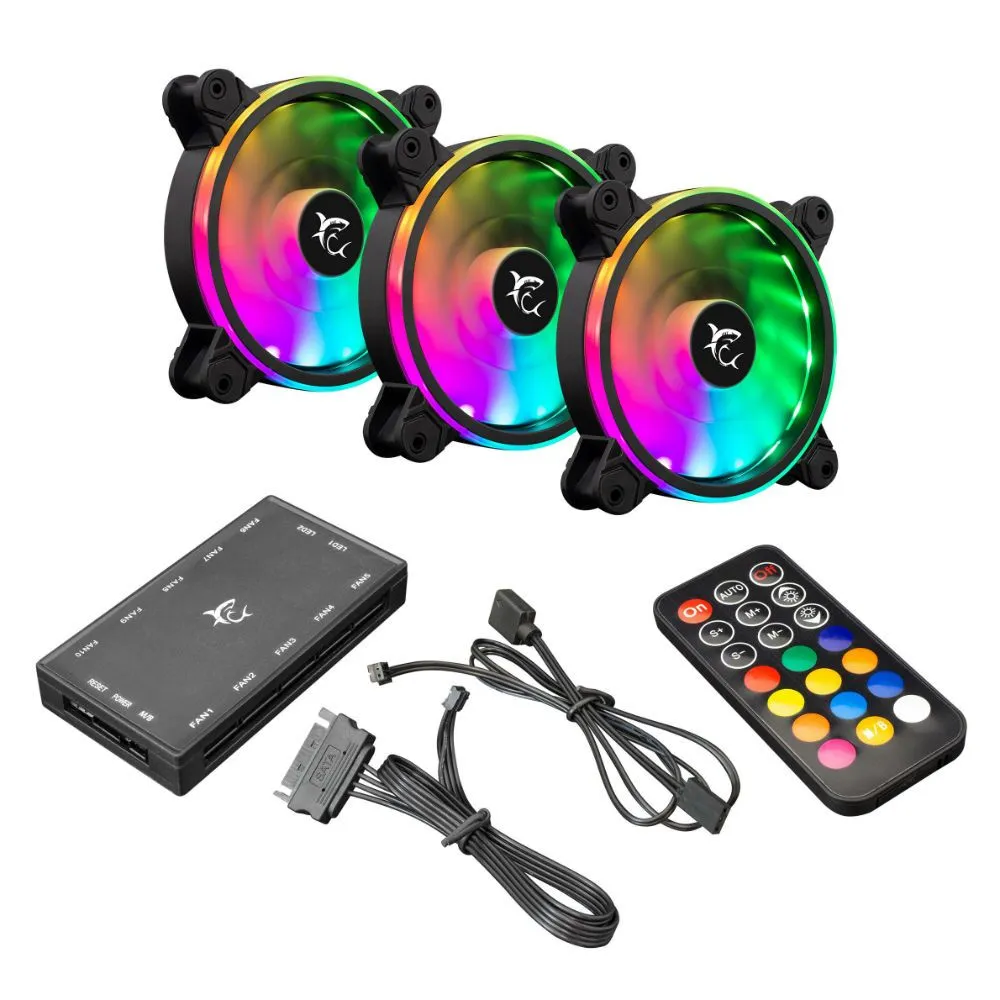 White Shark VENTILATOR 1262-04-V NEBULA - ARGB KIT