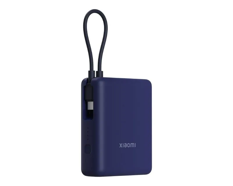 XIAOMI 33W Power Bank 10000mAh (Integrated Cable) Ice Blue (BHR9341GL)