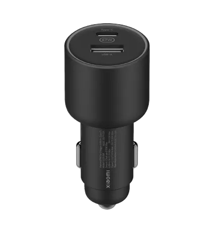 Xiaomi AUTO PUNJAČ Mi 67W Car Charger (USB-A + Type-C)