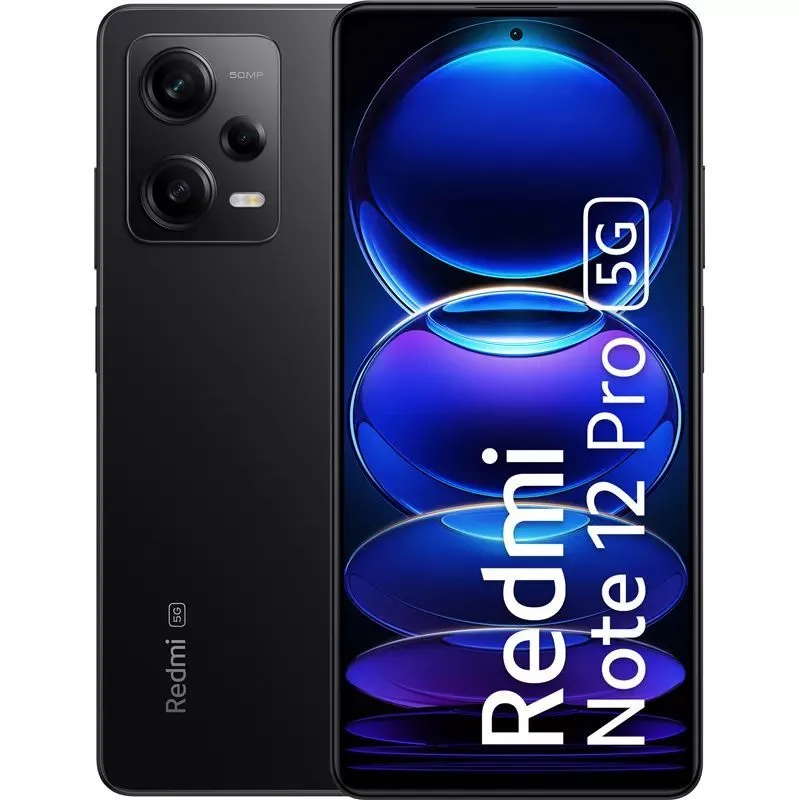 Xiaomi MOBILNI TELEFON Redmi Note 12 Pro 5G EU 8+256 Midnight Black