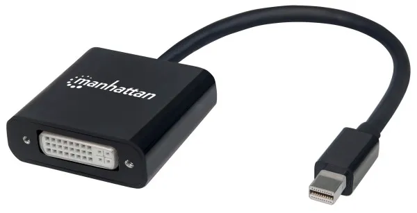 Adapter Manhattan 152549 Mini DisplayPort/M - DVI-D 24+5/F 4K