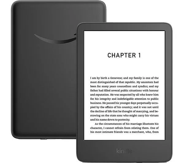 Amazon Kindle e-book reader 6 300ppi/16GB/USB-C/Wi-Fi/BT/Black/2024...