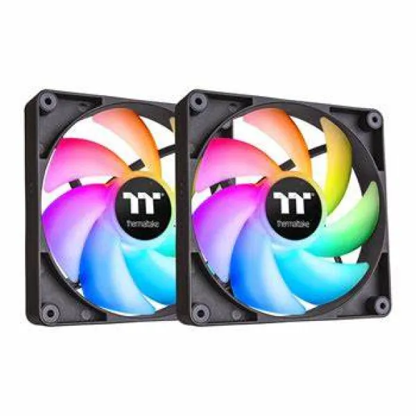 Case Fan Thermaltake CT120 ARGB PC Cooling Fan 2 Pack/PWM/CL-F149-P...