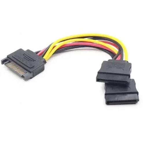 CC-SATAM2F-01 Gembird SATA power splitter cable, 0.15 m A - DS Computers DOO