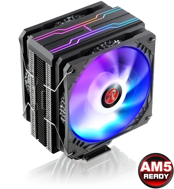 Cooler RAIJINTEK ELEOS 12 DUO RBW