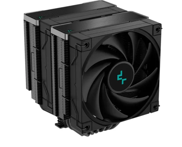 CPU Hladnjak DeepCool AK620 Zero Dark crni, 6 Heatpipes R-AK620-BKN...