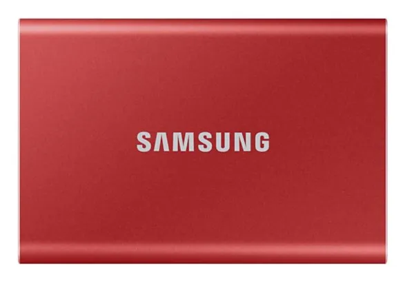 Eksterni SSD 2TB Samsung T7 USB 3.2/MU-PE2T0K/EU/crveni