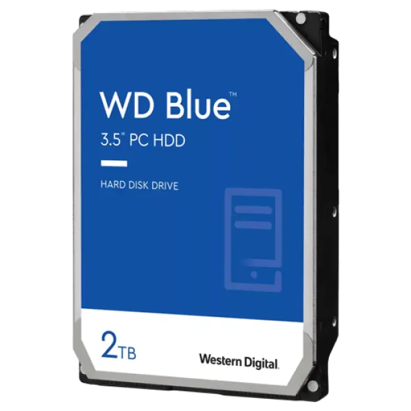 HDD WD 2TB 3.5" SATA III 256MB 7.200rpm WD20EZBX Blue
