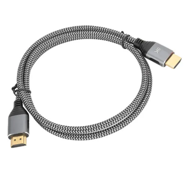 Kabl HDMI na HDMI 2.1 18 Gold 8K (m/m) 2m sivi