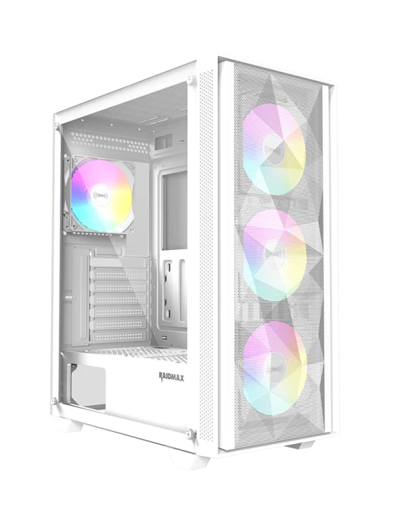 Kuciste Raidmax Vector V217 ARGB White, V217TWF - DS Computers DOO