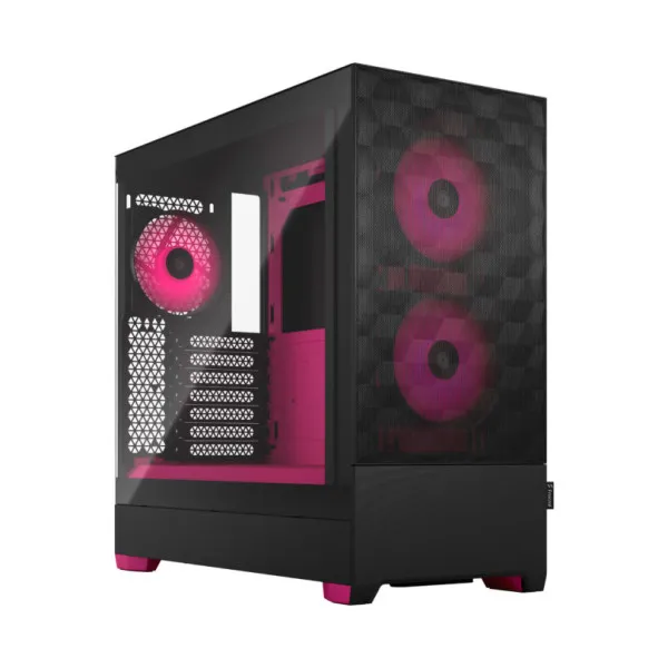 Kućište Fractal Design Pop Air RGB Magenta Core TG Clear Tint, FD...