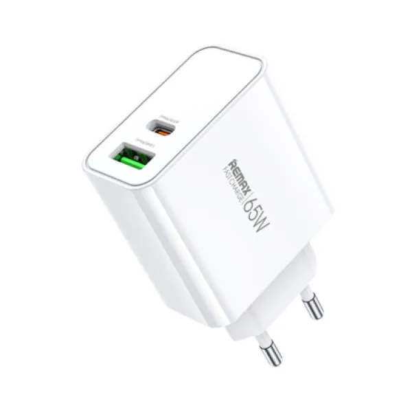 Kućni punjač Remax RP-U125 Kiddy 1 x USB3.0 + 1 x TIP C 65W