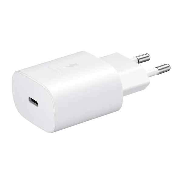Kućni punjač Samsung PD 3A 25W Type C bez kabla beli BULK (EP-TA8...