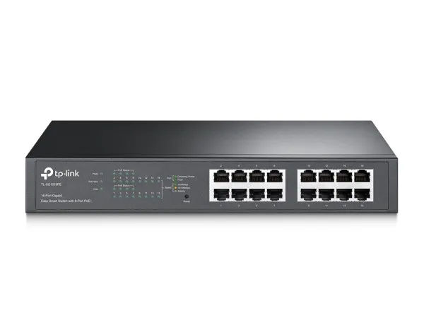 LAN Switch TP-LINK TL-SG1016PE 16x1Gb (8-PoE)/SMART/150W