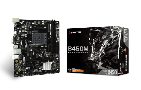 MB AM4 Biostar B450MHP 2xDDR4/HDMI/VGA