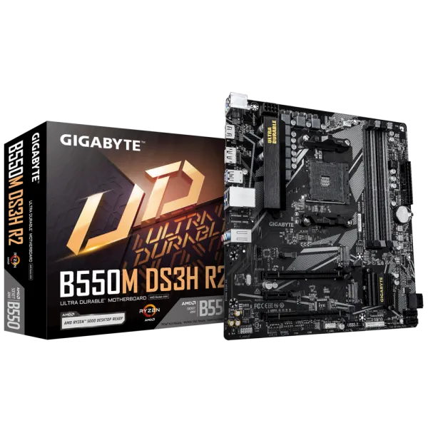 MB AM4 GIGABYTE B550M DS3H R2 1.0