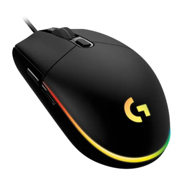Miš USB Logitech G203 Lightsync crni 910-005796