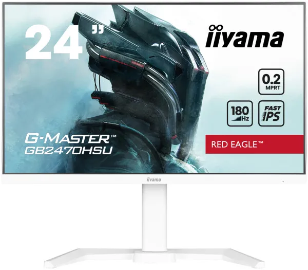 Monitor 23.8" Iiyama GB2470HSU-W6 IPS 1920x1080/180Hz/0.2ms/HDMIDP/...