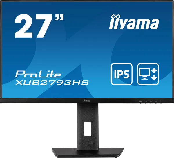 Monitor 27" Iiyama XUB2793HS-B7 IPS 1920x1080/100Hz/1ms/HDMI/DP/zvu...