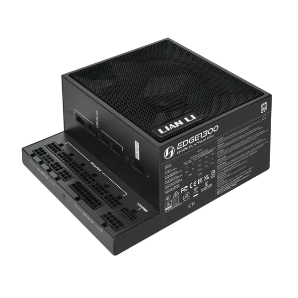 Napajanje 1300W Lian Li EDGE 80PLUS Platinum PCIe 5.1, ATX 3,1 USB ...