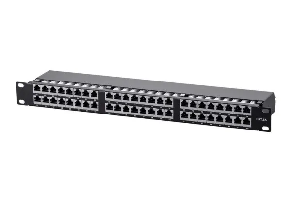 Patch panel 19" 1U sa 48 RJ-45 STP kat. 6a (SP6A-48-1U)