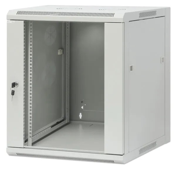 Rack orman Intellinet 711890 19"/12U 570x600x635/staklena vrata/bra...
