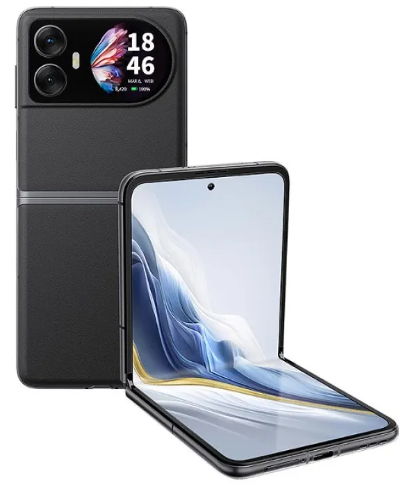 Smart telefon Blackview Flip HERO 10 6.9" OC/12GB/256GB/108MP Black