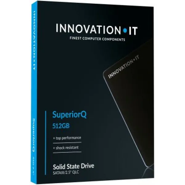 SSD 2.5" 512GB InnovationIT SuperiorQ Bulk 550Mbs/500Mbs 00-512888