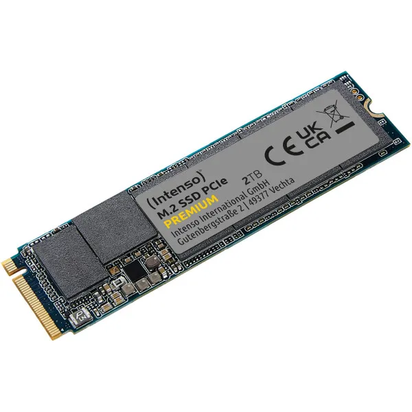 SSD M.2 NVMe Intenso Gen.3x4 2TB 3835470 Read 2100MB/s \Write 1700MB/s - DS Computers DOO