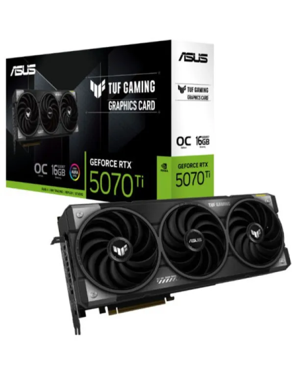 SVGA ASUS GeForce RTX 5070-TI TUF OC 16GB GDDR7 256bit TUF-RTX5070T...