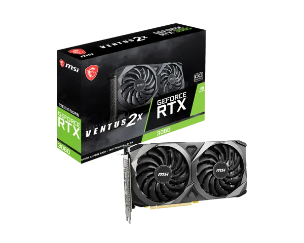 SVGA MSI Geforce RTX 3060 Ventus 2X OC 12GB GDDR6X