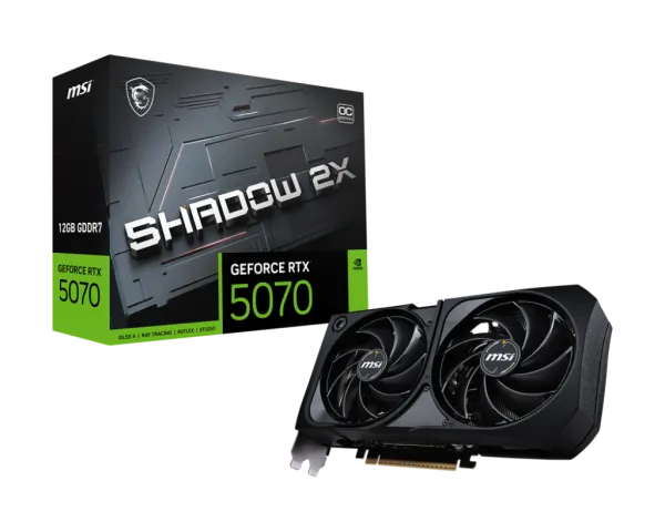 SVGA MSI RTX 5070 Shadow 2X OC 12GB GDDR7, V532-005R