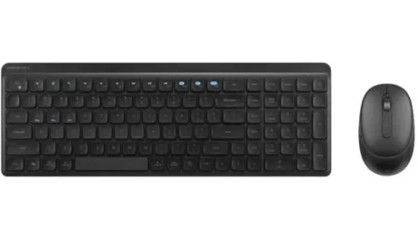 Tastatura + miš Wireless VolkanoX Scorch VKX-209-GT, US crna