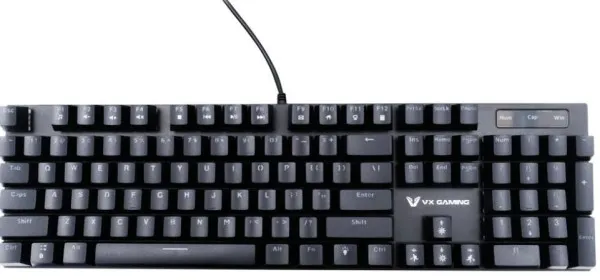 Tastatura USB Volkano VX Floki RGB VX-230-BK US crna