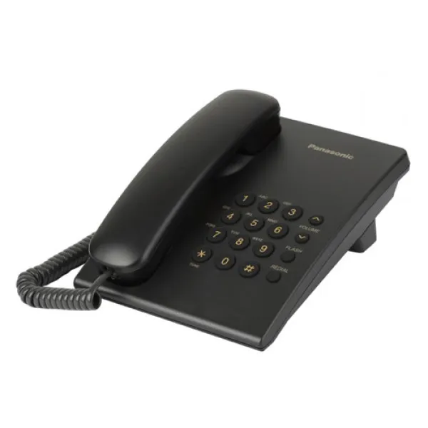 Telefon fiksni žični PANASONIC KX-TS500FXB