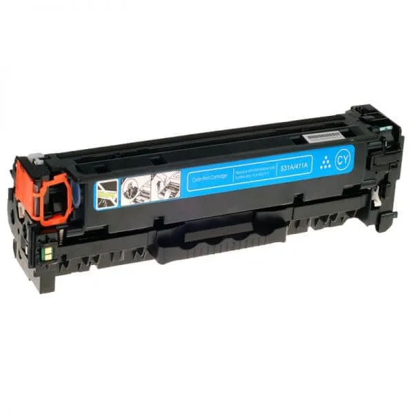 Toner CC531A Printermayin cyan CP2025n/CM2320nf/M351a/M375nw/M451dn...