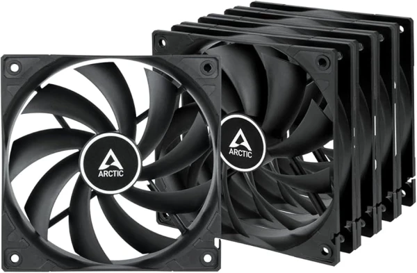 Ventilatori ARCTIC F12 Value Pack black 5 kom (120*120*25) - DS Computers DOO