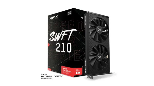 VGA XFX Radeon RX 7600 Speedster 8GB SWFT210 Core Edition, RX-76PSWFTFY - DS Computers DOO