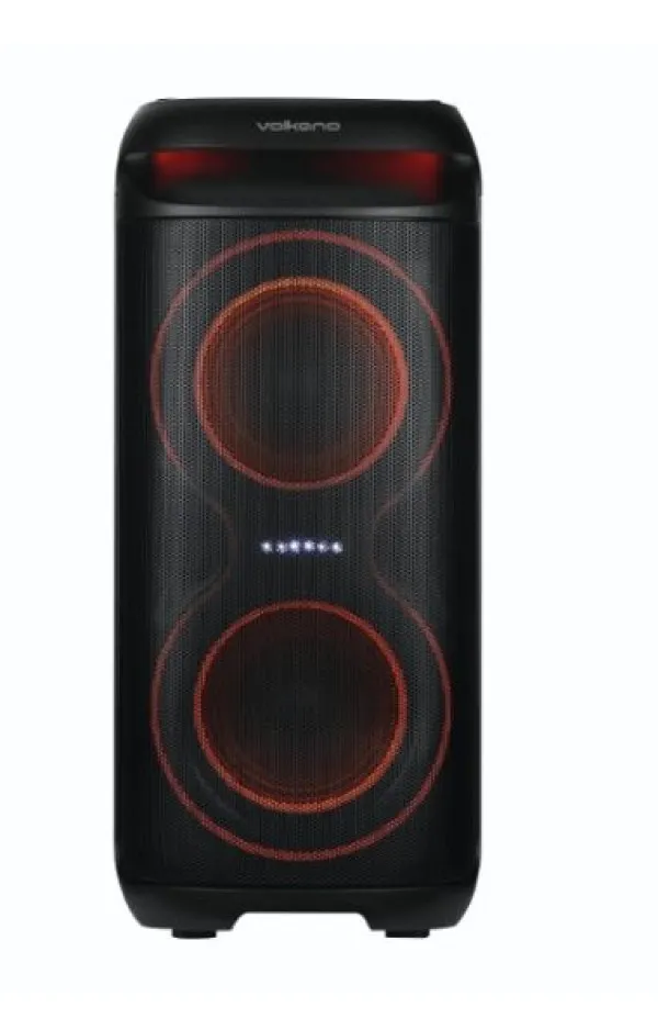 Zvucnik VolkanoX VXP200 Dual 6.5" VK-3902-D65 40W Bluetooth,usb crni