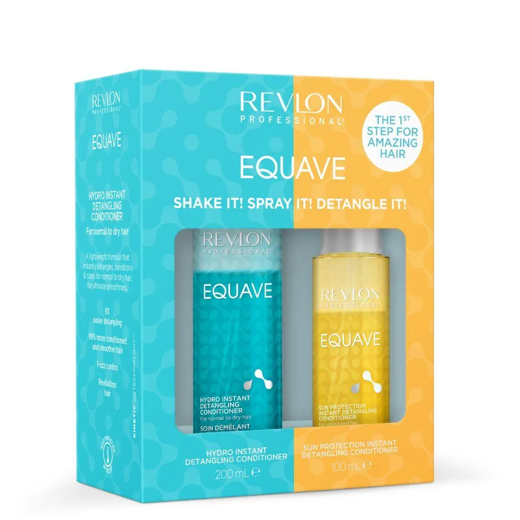 Revlon Proffesional EQUAVE Hydro Detangling 200 ml &amp; Sun Detangling 100 ml