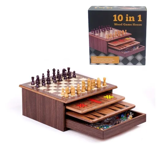 10 u 1 društvene igre u kutiji