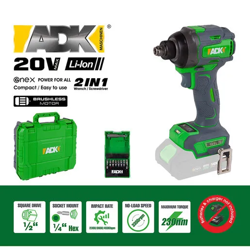 ADK akumulatorski udarni odvijač 20V SF4F110 ENEX