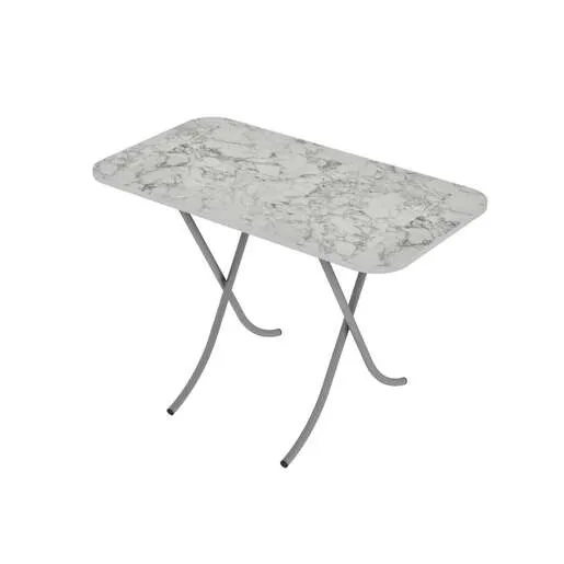 Alesta AL10029CM sto višenamenski sklopivi tekstura crni mermer 60X110CM