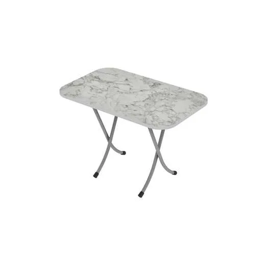 Alesta AL10042CM sto sklopivi piknik tekstura crni mermer 50X80 cm