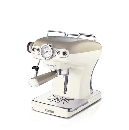 Ariete aparat za espresso kafu Vintage AR1389, bež