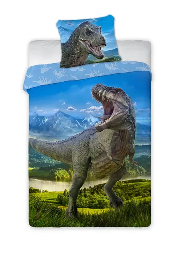 Baloo Posteljina za decu Dino T-Rex  160x200+70x80cm