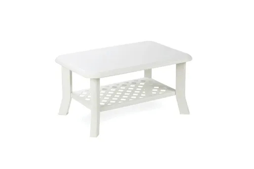 Baštenski sto plastični 90 x 60 x 46cm niso beli