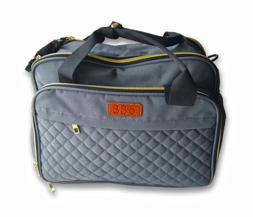 BBO torba za mame mila - grey M355GREY