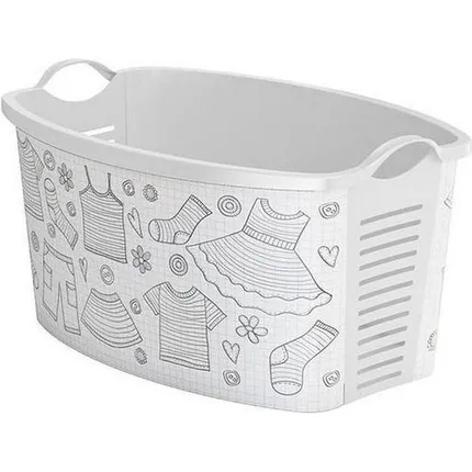 BERNER Korpa za čist veš CLOTHES 42L 34176