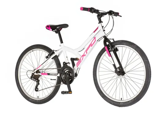 Bicikl explorer spy 24"  belo roze 1242009